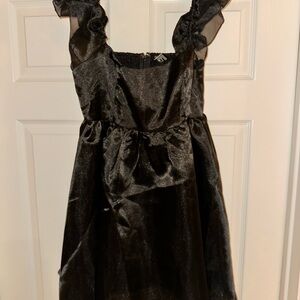 Forever 21 Shimmering Black Dress